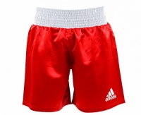 шорты боксерские adidas multi boxing shorts красные adismb01