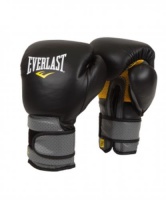 перчатки боксерские тренировочные everlast pro leather strap 14 унций