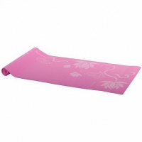 коврик для фитнеса и йоги alonsa as4 224с009 pvc розовый с принтом