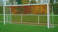 ворота футбольные 5х2м алюм., передвижные, глубина 1,5 м, алюм. haspo 924-118