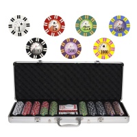 набор для покера partida royal flush (на 500 фишек)