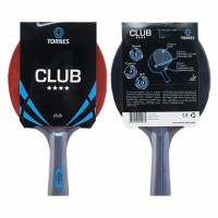 ракетка для настольного тенниса torres club 4* tt0008