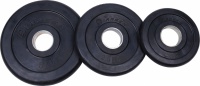 диск обрезиненный larsen nt121 50 мм 1,25 кг черный