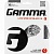 теннисная струна gamma live wire xp 16 bk 1.32 мм (natural, black) 1 натяжка