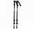 палки для треккинга novus 3-секционые 65-135 см ntp-01 black, quick lock