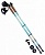 палки для скандинавской ходьбы berger starfall 77-135 см, 2-секционные, синий/серый/жёлтый